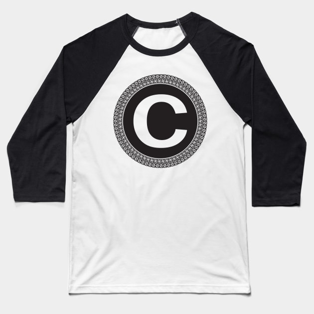 letter c Baseball T-Shirt by DoarTwidhiSS